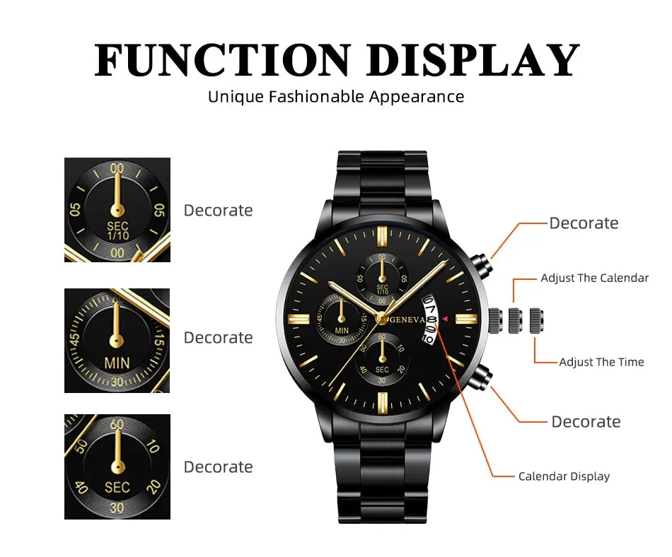 Fashion Black Watch